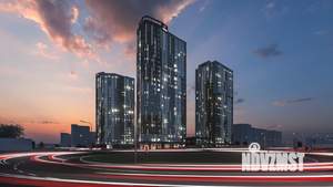 2-к квартира, вторичка, 63м2, 23/25 этаж