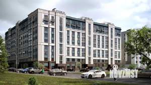 1-к квартира, строящийся дом, 38м2, 4/9 этаж