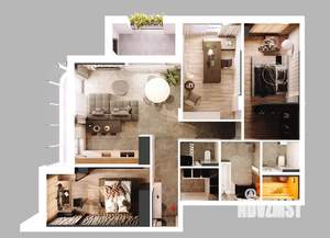 3-к квартира, вторичка, 115м2, 8/13 этаж