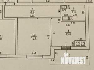 1-к квартира, вторичка, 37м2, 9/17 этаж
