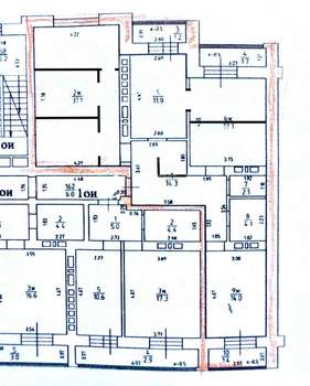 3-к квартира, вторичка, 95м2, 2/14 этаж