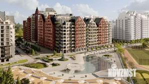 1-к квартира, строящийся дом, 68м2, 4/13 этаж