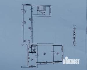 Студия квартира, вторичка, 52м2, 3/3 этаж