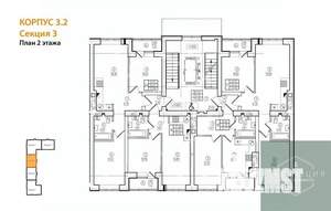 2-к квартира, вторичка, 55м2, 2/9 этаж