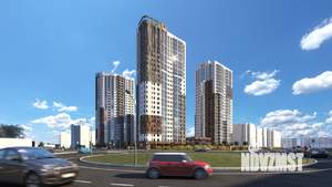 1-к квартира, вторичка, 47м2, 21/25 этаж