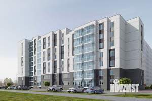 2-к квартира, строящийся дом, 68м2, 4/9 этаж