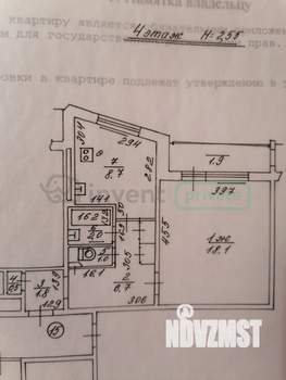 1-к квартира, вторичка, 40м2, 4/10 этаж