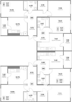 1-к квартира, вторичка, 33м2, 1/10 этаж