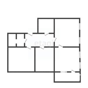 3-к квартира, вторичка, 109м2, 2/2 этаж