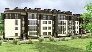 1-к квартира, вторичка, 41м2, 1/4 этаж