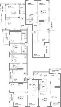 3-к квартира, вторичка, 155м2, 7/7 этаж