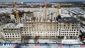 1-к квартира, строящийся дом, 37м2, 3/8 этаж