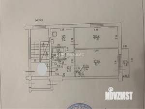 2-к квартира, вторичка, 41м2, 3/5 этаж