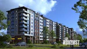 2-к квартира, строящийся дом, 65м2, 8/9 этаж