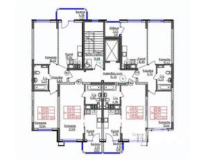 1-к квартира, строящийся дом, 35м2, 6/9 этаж
