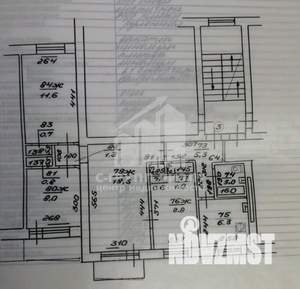 4-к квартира, вторичка, 69м2, 2/5 этаж