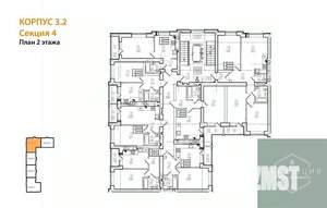 1-к квартира, вторичка, 43м2, 2/9 этаж