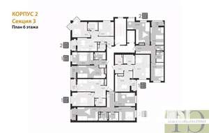 2-к квартира, вторичка, 58м2, 6/9 этаж