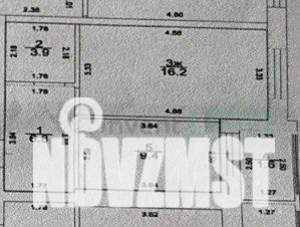 1-к квартира, вторичка, 36м2, 2/9 этаж