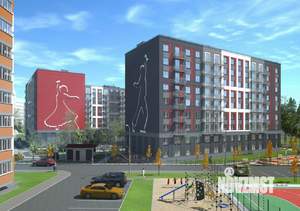 1-к квартира, вторичка, 41м2, 4/9 этаж