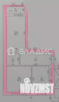 2-к квартира, вторичка, 54м2, 8/8 этаж