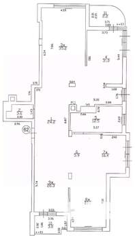 3-к квартира, вторичка, 169м2, 2/13 этаж