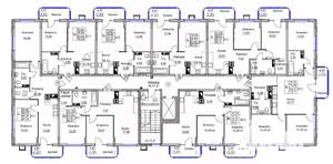 1-к квартира, вторичка, 40м2, 6/9 этаж