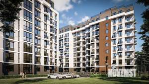 1-к квартира, строящийся дом, 34м2, 6/9 этаж