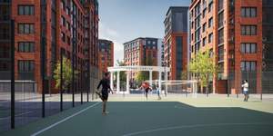 3-к квартира, строящийся дом, 91м2, 2/10 этаж