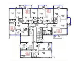 3-к квартира, строящийся дом, 80м2, 1/9 этаж