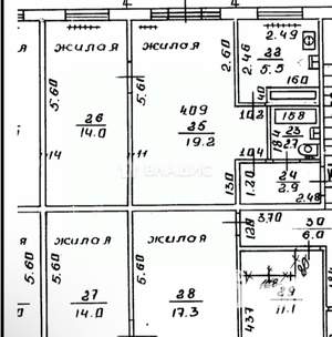 2-к квартира, вторичка, 45м2, 1/5 этаж