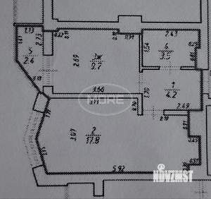 1-к квартира, вторичка, 36м2, 8/16 этаж