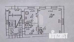 1-к квартира, вторичка, 32м2, 1/2 этаж