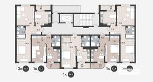 1-к квартира, вторичка, 32м2, 4/9 этаж