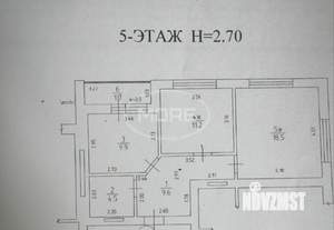 2-к квартира, вторичка, 55м2, 5/8 этаж
