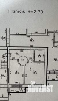 4-к квартира, вторичка, 98м2, -1/1 этаж