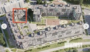 1-к квартира, вторичка, 39м2, 2/6 этаж