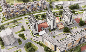 1-к квартира, вторичка, 46м2, 10/15 этаж