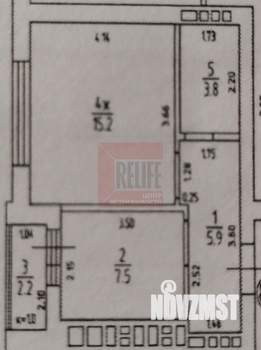 1-к квартира, вторичка, 32м2, 5/8 этаж