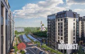 2-к квартира, строящийся дом, 55м2, 10/10 этаж