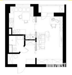 1-к квартира, вторичка, 32м2, 5/5 этаж