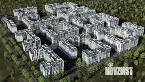 2-к квартира, строящийся дом, 55м2, 4/9 этаж