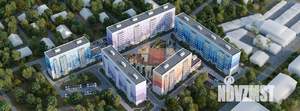 2-к квартира, строящийся дом, 59м2, 2/9 этаж