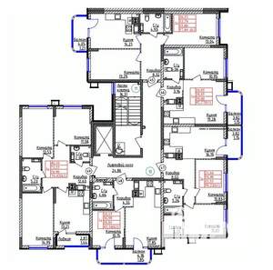 1-к квартира, строящийся дом, 39м2, 3/9 этаж