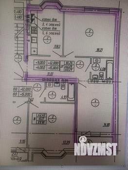 2-к квартира, вторичка, 61м2, 3/7 этаж