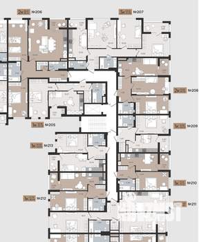 3-к квартира, вторичка, 91м2, 4/10 этаж