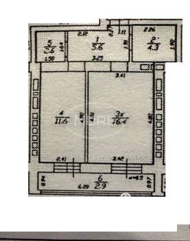 1-к квартира, вторичка, 41м2, 9/13 этаж
