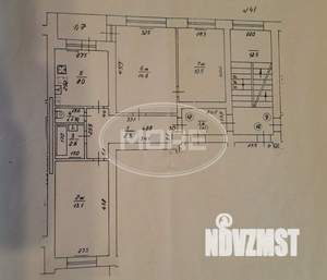 3-к квартира, вторичка, 59м2, 3/5 этаж