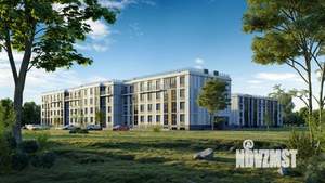 1-к квартира, строящийся дом, 38м2, 3/4 этаж