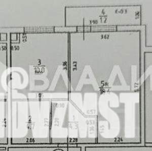 1-к квартира, вторичка, 38м2, 1/5 этаж